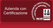 Azienda serramenti alluminio con certificazione UNI EN ISO 9001:2000